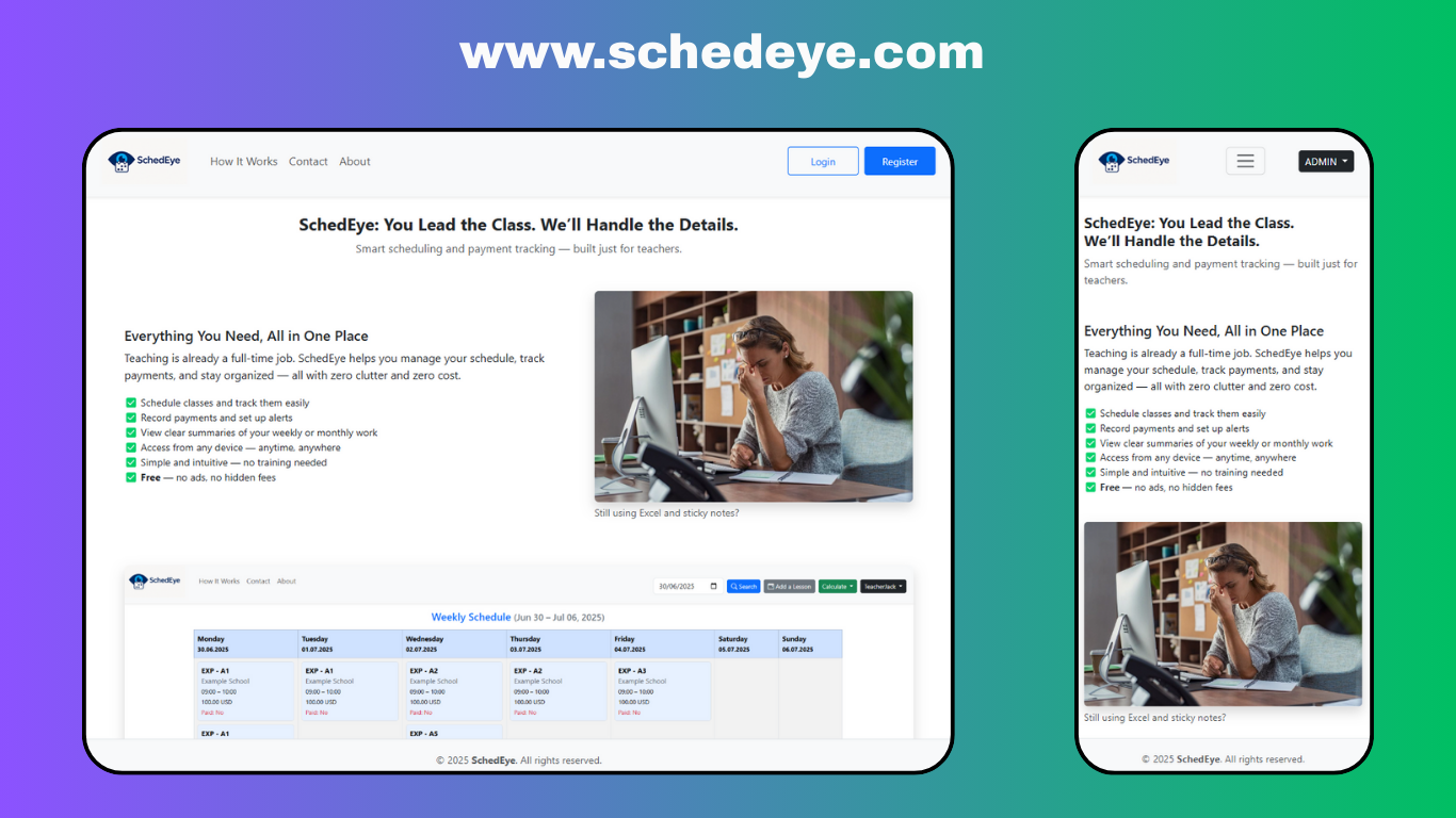 SchedEye Screenshot